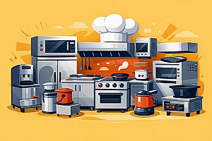 خرید تجهیزات آشپزخانه صنعتی از آزاد صنعت